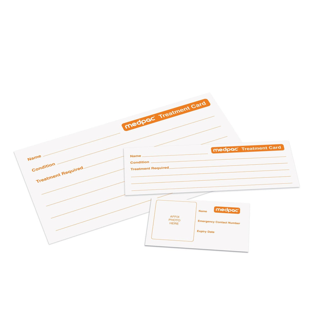 Medpac ID Card & Medpac Treatment Card (Replacements) Medpac