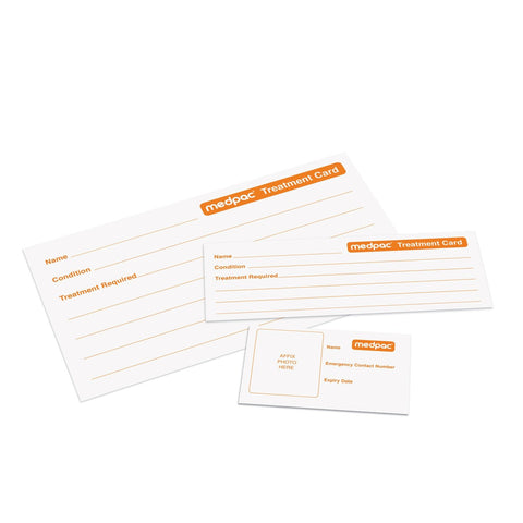 Replacement ID Card & Treatment Card by Medpac